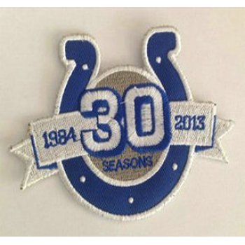 Indianapolis Colts 30th Anniversary Patch