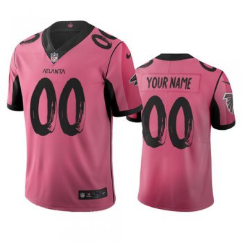 Atlanta Falcons Custom Pink Vapor Limited City Edition NFL Jersey