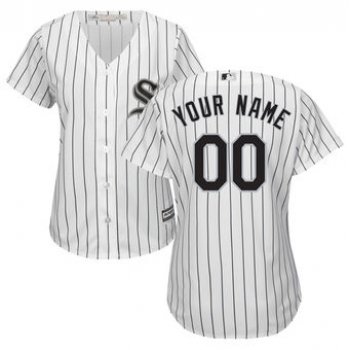 Women's Chicago White Sox Majestic White Home Cool Base Custom Jersey