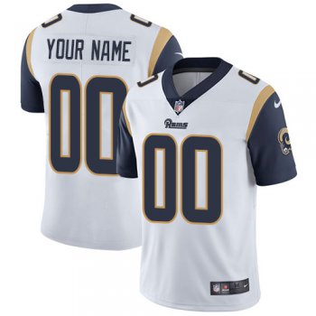 Youth Nike Los Angeles Rams White Customized Vapor Untouchable Player Limited NFL Jersey