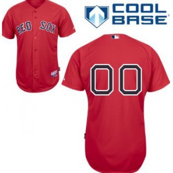 Kids' Boston Red Sox Customized Red Jersey