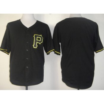 Kids' Pittsburgh Pirates Customized 2012 Black Fashion Jersey