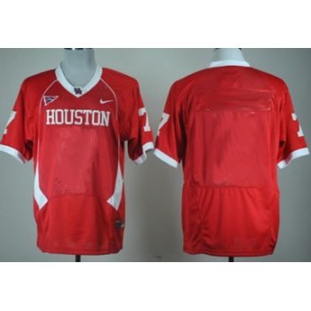 Men's Houston Cougars Customized Red Jersey