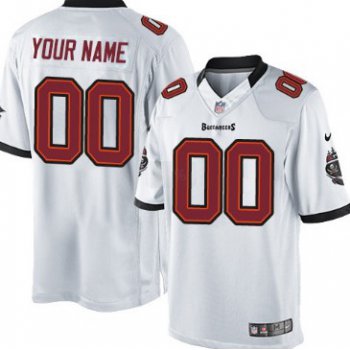 Kids' Nike Tampa Bay Buccaneers Customized White Limited Jersey