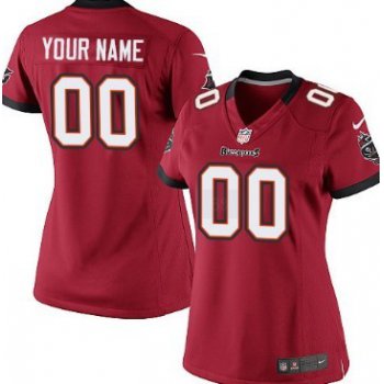 Women's Nike Tampa Bay Buccaneers Customized Red Limited Jersey
