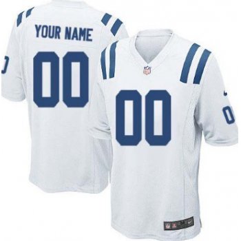 Kids' Nike Indianapolis Colts Customized White Limited Jersey