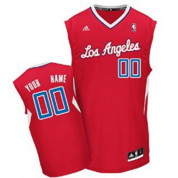 Kids Los Angeles Clippers Customized Red Jersey