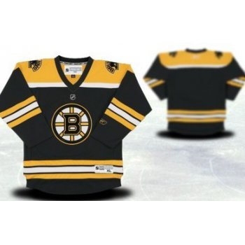 Boston Bruins Youths Customized Black Jersey