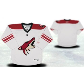 Phoenix Coyotes Youths Customized White Jersey
