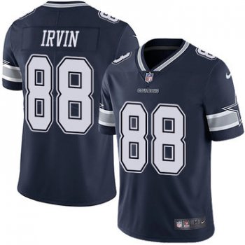 Youth Nike Dallas Cowboys #88 Michael Irvin Navy Blue Team Color Stitched NFL Vapor Untouchable Limited Jersey
