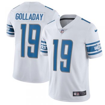 Youth Nike Detroit Nike Lions 19 Kenny Golladay White Vapor Untouchable Limited Jersey