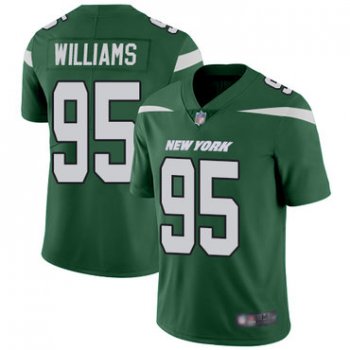 Jets #95 Quinnen Williams Green Team Color Youth Stitched Football Vapor Untouchable Limited Jersey