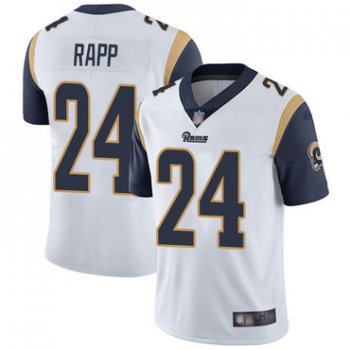 Rams #24 Taylor Rapp White Youth Stitched Football Vapor Untouchable Limited Jersey
