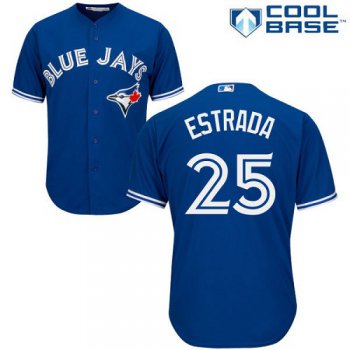 Blue Jays #25 Marco Estrada Blue Cool Base Stitched Youth Baseball Jersey