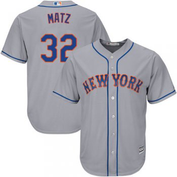 Mets #32 Steven Matz Grey Cool Base Stitched Youth Baseball Jersey
