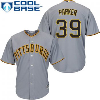 Pirates #39 Dave Parker Grey Cool Base Stitched Youth Baseball Jersey