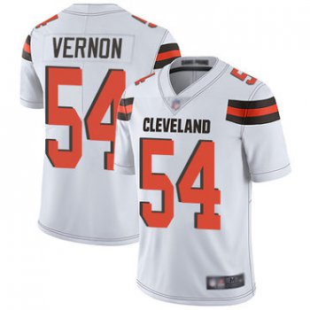 Browns #54 Olivier Vernon White Youth Stitched Football Vapor Untouchable Limited Jersey