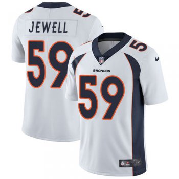 Kids Nike Broncos 47 Josey Jewell White Stitched NFL Vapor Untouchable Limited Jersey