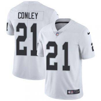Nike Raiders #21 Gareon Conley White Youth Stitched NFL Vapor Untouchable Limited Jersey