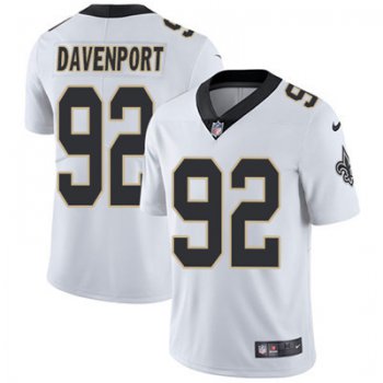 Nike Saints #92 Marcus Davenport White Youth Stitched NFL Vapor Untouchable Limited Jersey