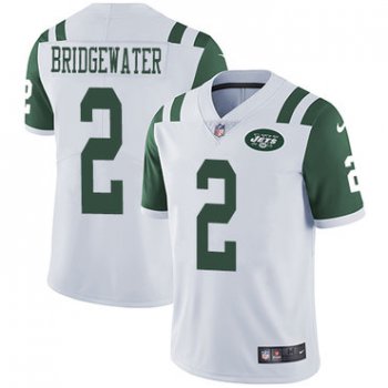 Nike Jets #2 Teddy Bridgewater White Youth Stitched NFL Vapor Untouchable Limited Jersey