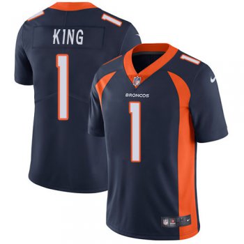 Nike Broncos #1 Marquette King Blue Alternate Youth Stitched NFL Vapor Untouchable Limited Jersey