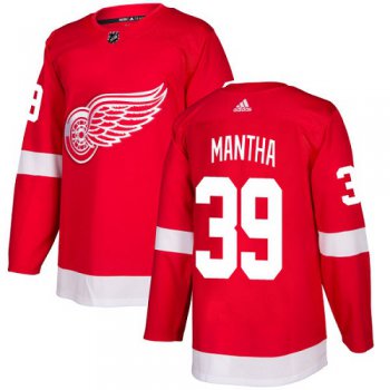 Adidas Detroit Red Wings #39 Anthony Mantha Red Home Authentic Stitched Youth NHL Jersey