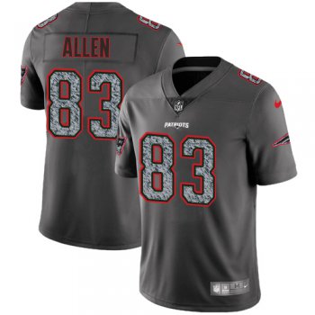 Youth Nike New England Patriots #83 Dwayne Allen Gray Static Stitched NFL Vapor Untouchable Limited Jersey