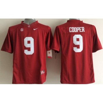 Alabama Crimson Tide #9 Amari Cooper 2014 Red Limited Kids Jersey