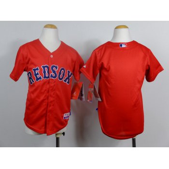 Boston Red Sox Blank 2014 Red Kids Jersey