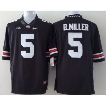 Ohio State Buckeyes #5 Braxton Miller 2014 Black Limited Kids Jersey