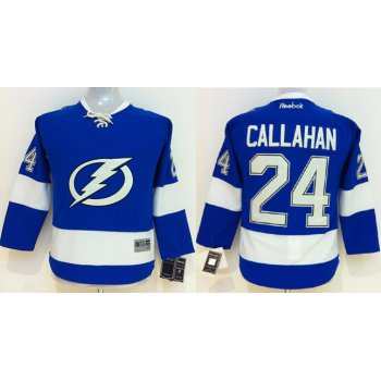 Tampa Bay Lightning #24 Ryan Callahan New White Kids Jersey