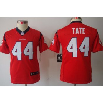 Nike Houston Texans #44 Ben Tate Red Limited Kids Jersey