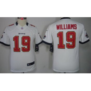Nike Tampa Bay Buccaneers #19 Mike Williams White Limited Kids Jersey