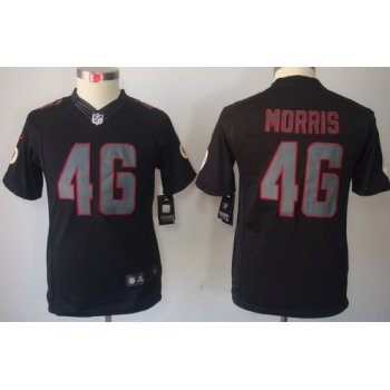 Nike Washington Redskins #46 Alfred Morris Black Impact Limited Kids Jersey