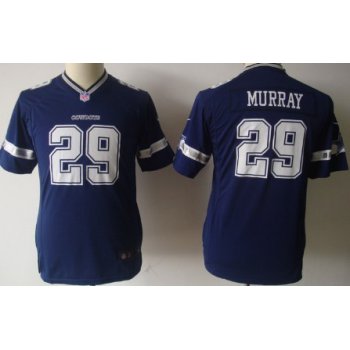 Nike Dallas Cowboys #29 DeMarco Murray Blue Game Kids Jersey