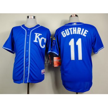 Kansas City Royals #11 Jeremy Guthrie 2014 Blue Jersey