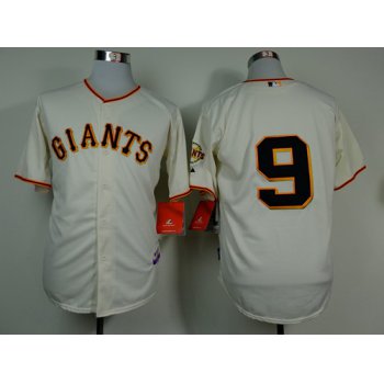 San Francisco Giants #9 Matt Williams Cream Cool Base Jersey