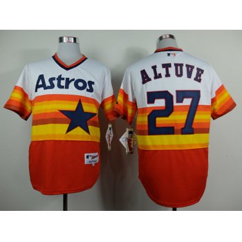 Houston Astros #27 Jose Altuve 1979 Rainbow Jersey