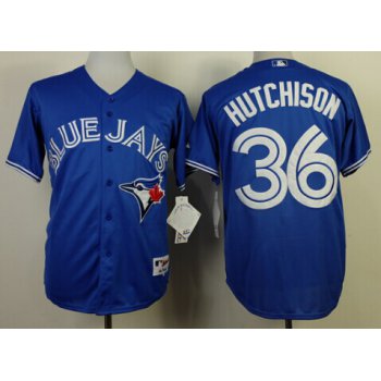 Toronto Blue Jays #36 Drew Hutchison Blue Jersey