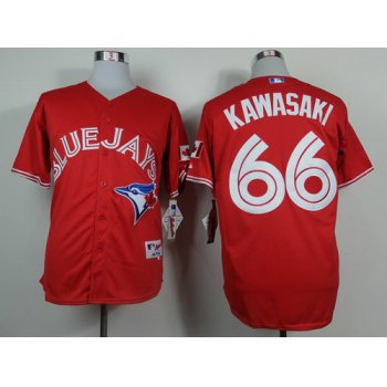 Toronto Blue Jays #66 Munenori Kawasaki Red Jersey