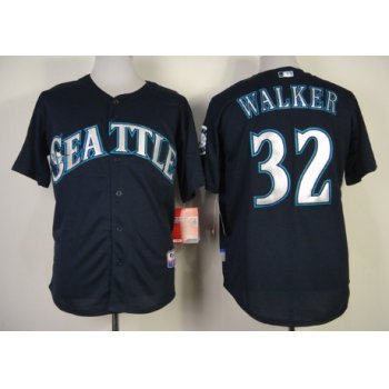 Seattle Mariners #32 Taijuan Walker 2014 Navy Blue Jersey