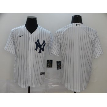 Men's New York Yankees Blank Stitched MLB Cool Base Nike Jersey