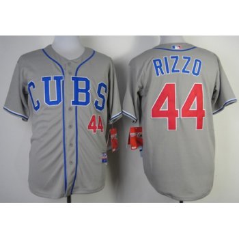 Chicago Cubs #44 Anthony Rizzo 2014 Gray Jersey