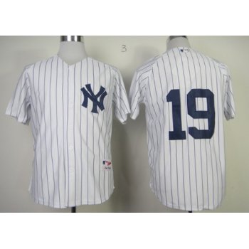 New York Yankees #19 Masahiro Tanaka White Jersey
