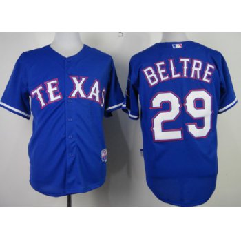 Texas Rangers #29 Adrian Beltre 2014 Blue Jersey