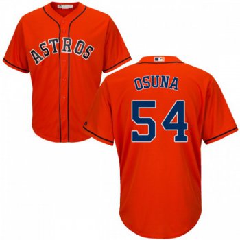 Men's Houston Astros Roberto Osuna Majestic Cool Base Alternate Orange Jersey