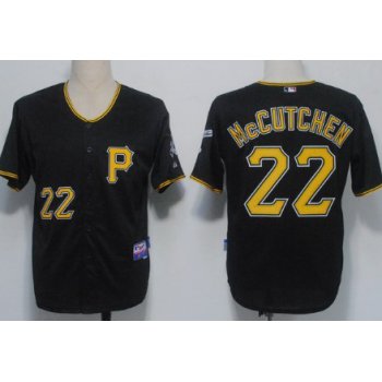 Pittsburgh Pirates #22 Andrew McCutchen Black Jersey