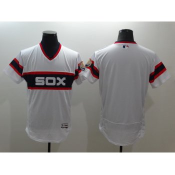 Men's Chicago White Sox Blank Flexbase Cooperstown Collection Player Jersey