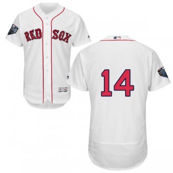 Red Sox #14 Jim Rice White Flexbase Authentic Collection 2018 World Series Stitched MLB Jersey